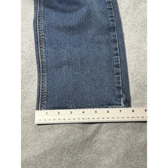 Levi 541 Jeans Mens W38 L32 Blue Denim Slight Taper Relaxed Stretch - Picture 11 of 16